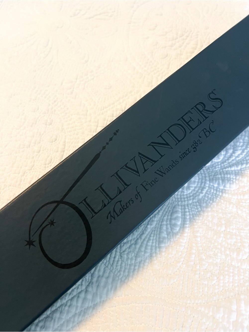 Ollivanders Black Wizard Wand Box - Kids Costume Accessory
